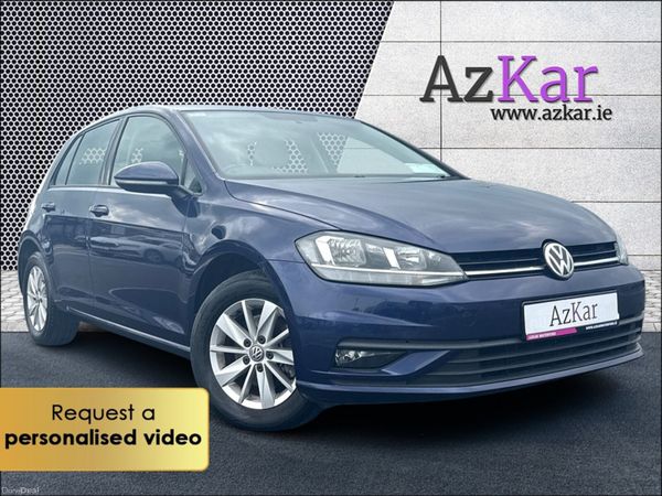 Volkswagen Golf Hatchback, Diesel, 2020, Blue