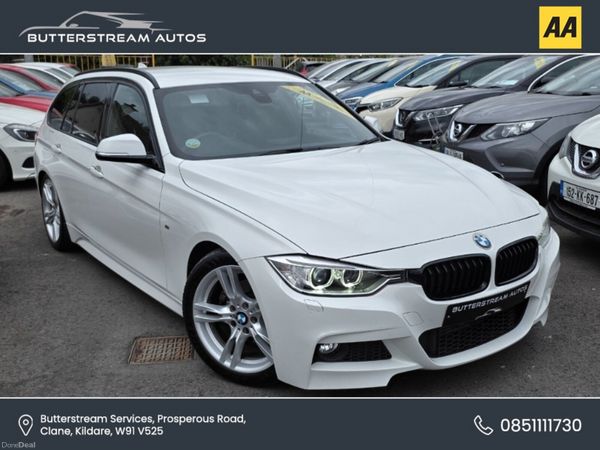 BMW 3-Series Estate, Diesel, 2014, White
