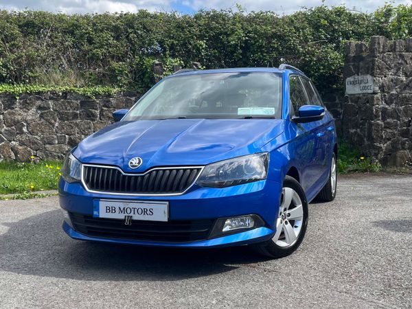 Skoda Fabia Estate, Petrol, 2017, Blue
