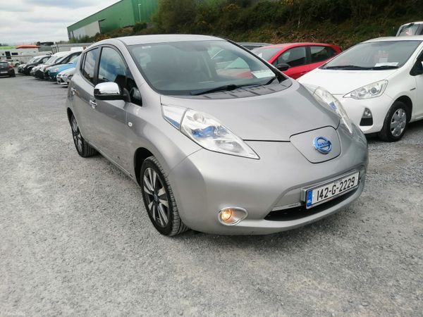 Nissan Leaf Hatchback, Electric, 2014, Silver