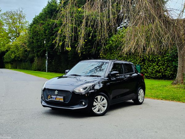 Suzuki Swift Hatchback, Petrol Hybrid, 2019, Black