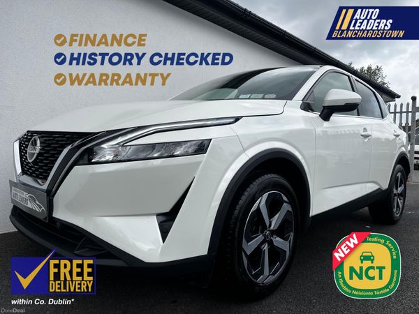 Nissan Qashqai MPV, Petrol, 2022, White
