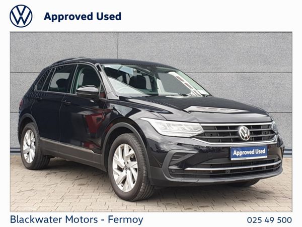 Volkswagen Tiguan Estate, Diesel, 2021, Black