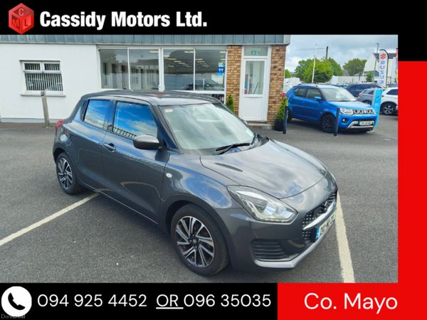 Suzuki Swift Hatchback, Petrol Hybrid, 2024, Grey