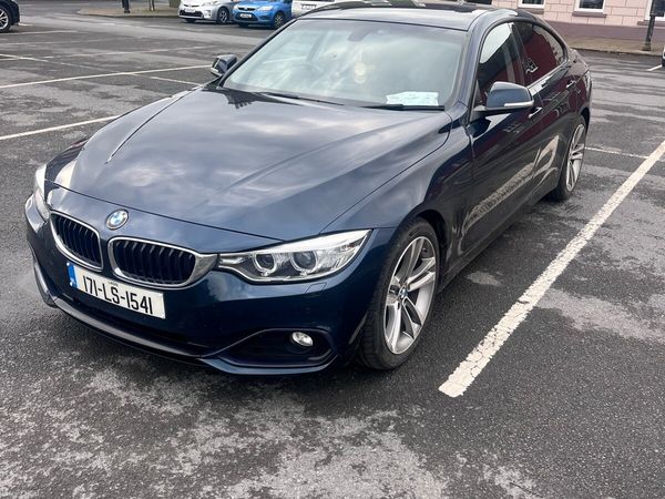 BMW 4-Series Coupe, Diesel, 2017, Blue