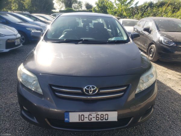 Toyota Corolla Saloon, Petrol, 2010, Grey