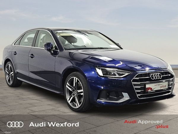 Audi A4 Saloon, Diesel, 2023, Blue
