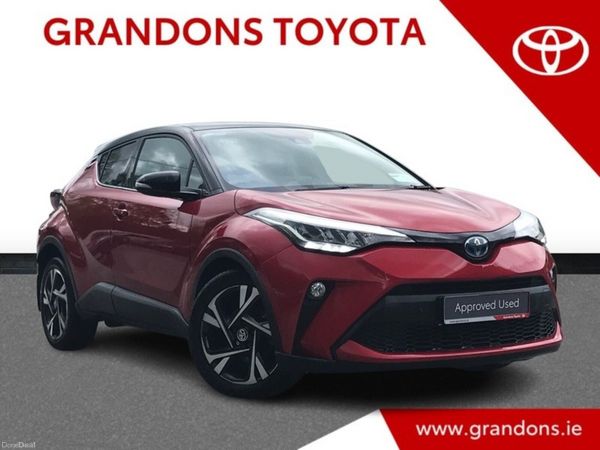 Toyota C-HR SUV, Petrol Hybrid, 2023, Red