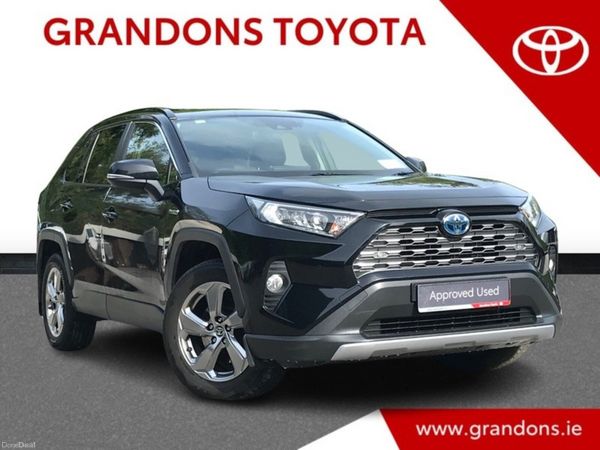 Toyota RAV4 SUV, Petrol Hybrid, 2022, Black