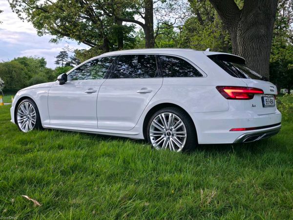 Audi A4 Estate, Diesel, 2019, White
