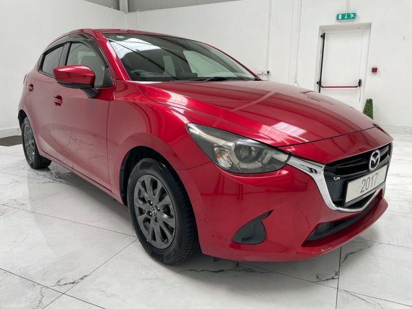 Mazda Demio Hatchback, Petrol, 2017, Red