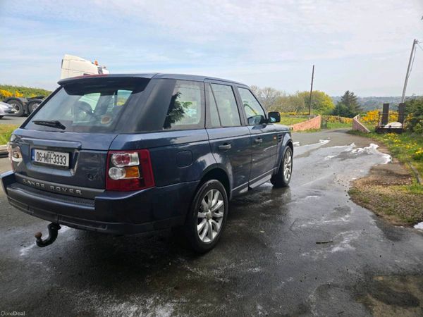 Land Rover Range Rover Sport SUV, Diesel, 2006, Blue
