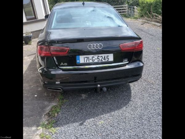 Audi A6 Saloon, Diesel, 2017, Black