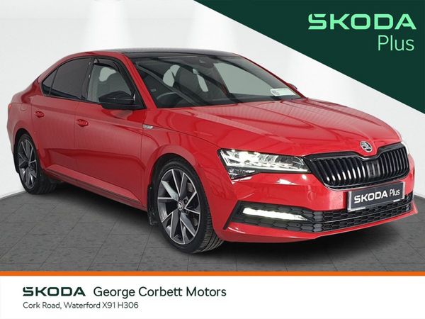Skoda Superb Hatchback, Diesel, 2022, Red