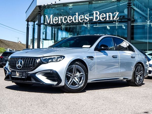 Mercedes-Benz E-Class Saloon, Petrol Plug-in Hybrid, 2026, Silver