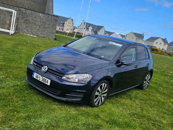 Volkswagen Golf Hatchback, Diesel, 2014, Blue