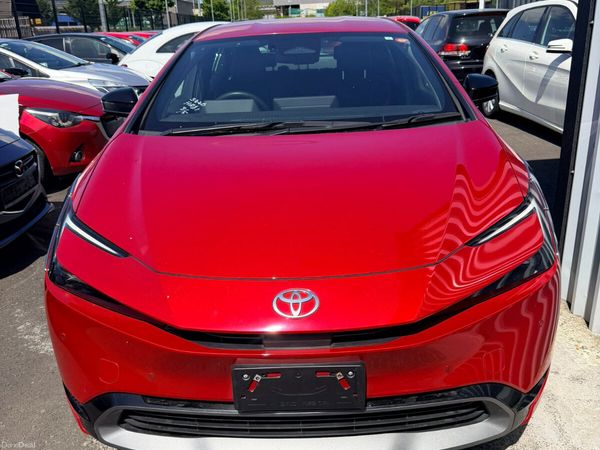 Toyota Prius Hatchback, Petrol Hybrid, 2023, Red
