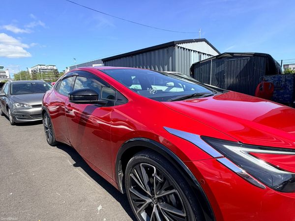 Toyota Prius Hatchback, Petrol Hybrid, 2023, Red