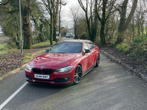 BMW 3-Series Saloon, Diesel, 2014, Red