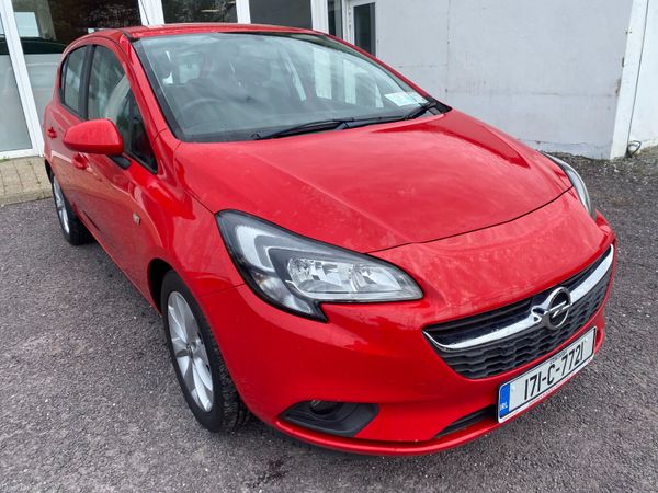 Opel Corsa Hatchback, Petrol, 2017, Red