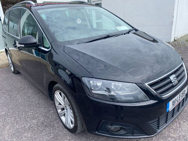 SEAT Alhambra MPV, Diesel, 2018, Black