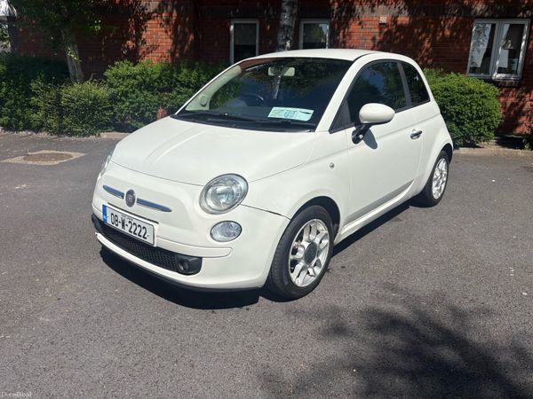 Fiat 500 Hatchback, Petrol, 2008, White