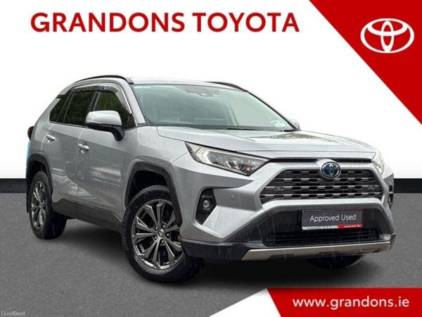 Toyota RAV4 SUV, Petrol Hybrid, 2024, Silver