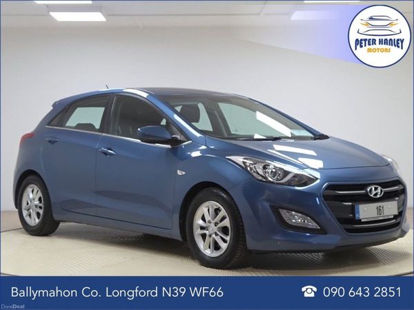 Hyundai i30 Hatchback, Diesel, 2016, Blue