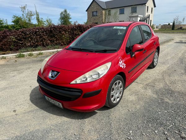 Peugeot 207 Hatchback, Petrol, 2008, Red