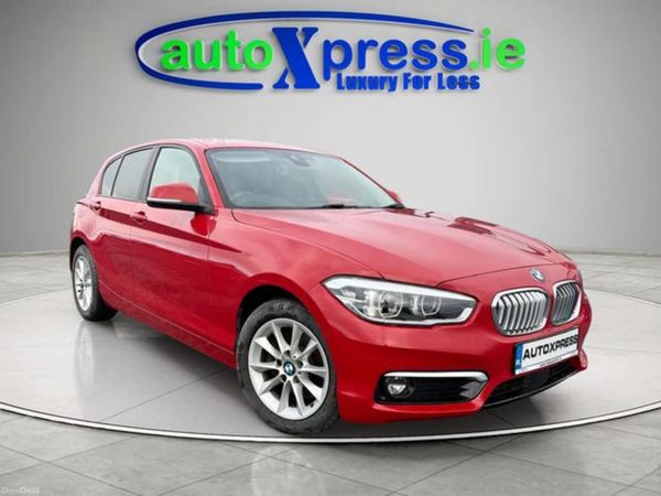 BMW 1-Series Hatchback, Diesel, 2018, Red