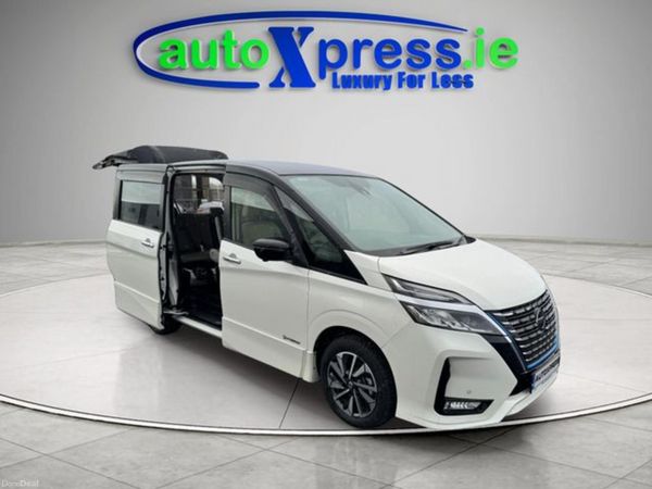 Nissan Serena MPV, Petrol Hybrid, 2020, White