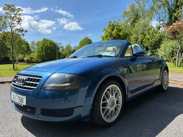 Audi TT Convertible, Petrol, 2005, Blue