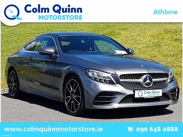 Mercedes-Benz C-Class Coupe, Diesel, 2019, Grey
