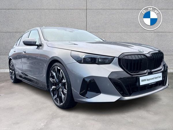 BMW 5-Series Saloon, Petrol Plug-in Hybrid, 2026, Grey