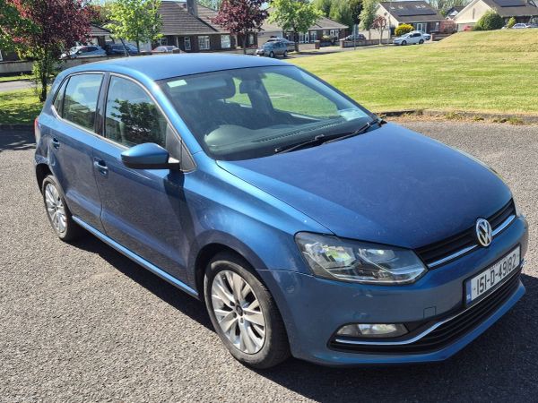 Volkswagen Polo Hatchback, Diesel, 2015, Blue