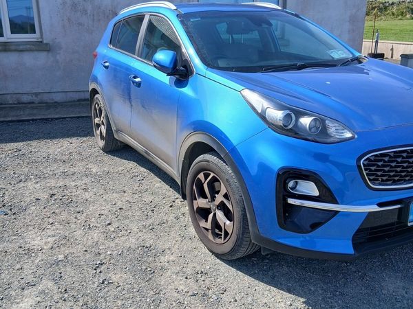Kia Sportage SUV, Diesel, 2019, Blue