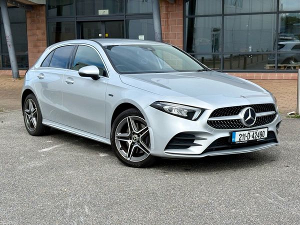 Mercedes-Benz A-Class Hatchback, Petrol Plug-in Hybrid, 2021, Silver
