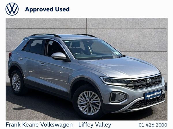 Volkswagen T-Roc SUV, Petrol, 2023, Silver