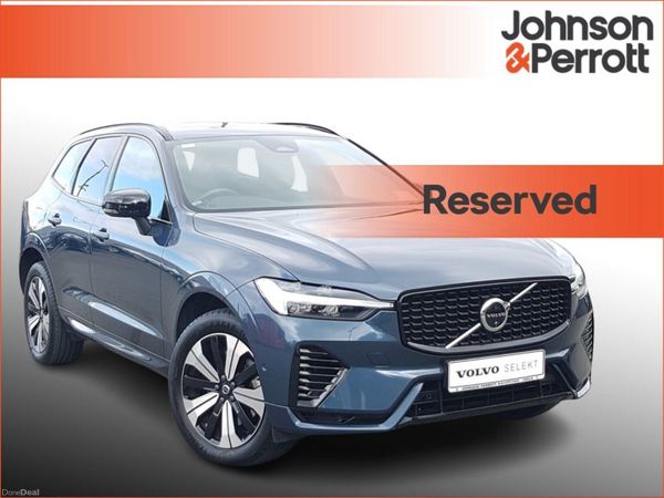 Volvo XC60 SUV, Petrol Plug-in Hybrid, 2023, Blue