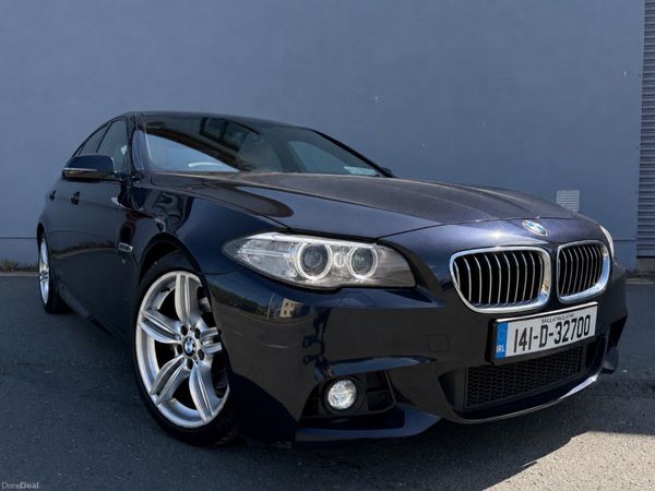 BMW 5-Series Saloon, Diesel, 2014, Black