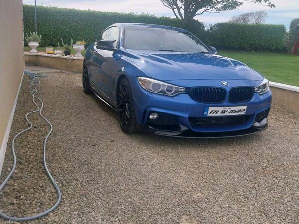 BMW 4-Series Coupe, Diesel, 2017, Blue