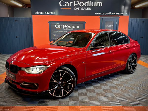 BMW 3-Series Saloon, Diesel, 2015, Red