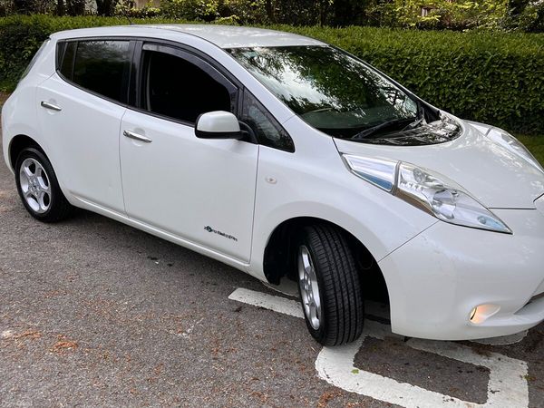 Nissan Leaf Hatchback, Electric, 2014, White