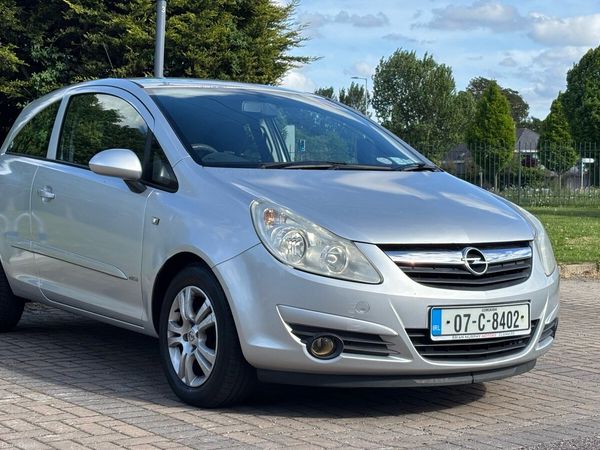 Opel Corsa Hatchback, Petrol, 2007, Silver