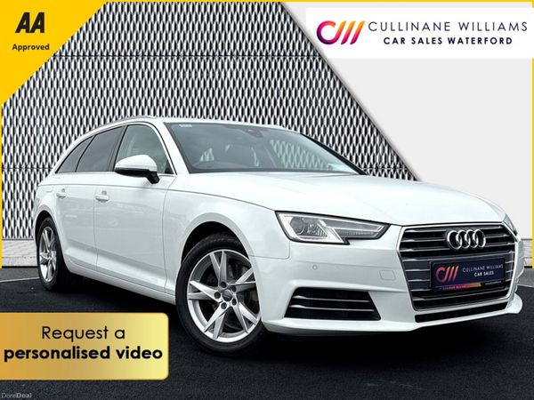 Audi A4 Estate, Petrol, 2017, White