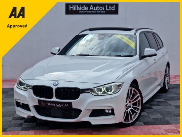 BMW 3-Series Estate, Diesel, 2014, White