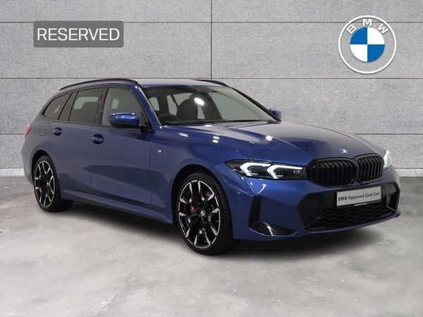 BMW 3-Series Estate, Petrol Plug-in Hybrid, 2025, Blue