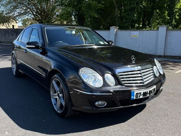 Mercedes-Benz E-Class Saloon, Petrol, 2007, Black