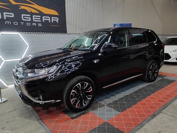 Mitsubishi Outlander SUV, Petrol Plug-in Hybrid, 2018, Black