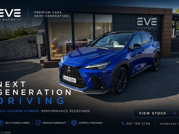 Lexus NX SUV, Petrol Hybrid, 2022, Blue